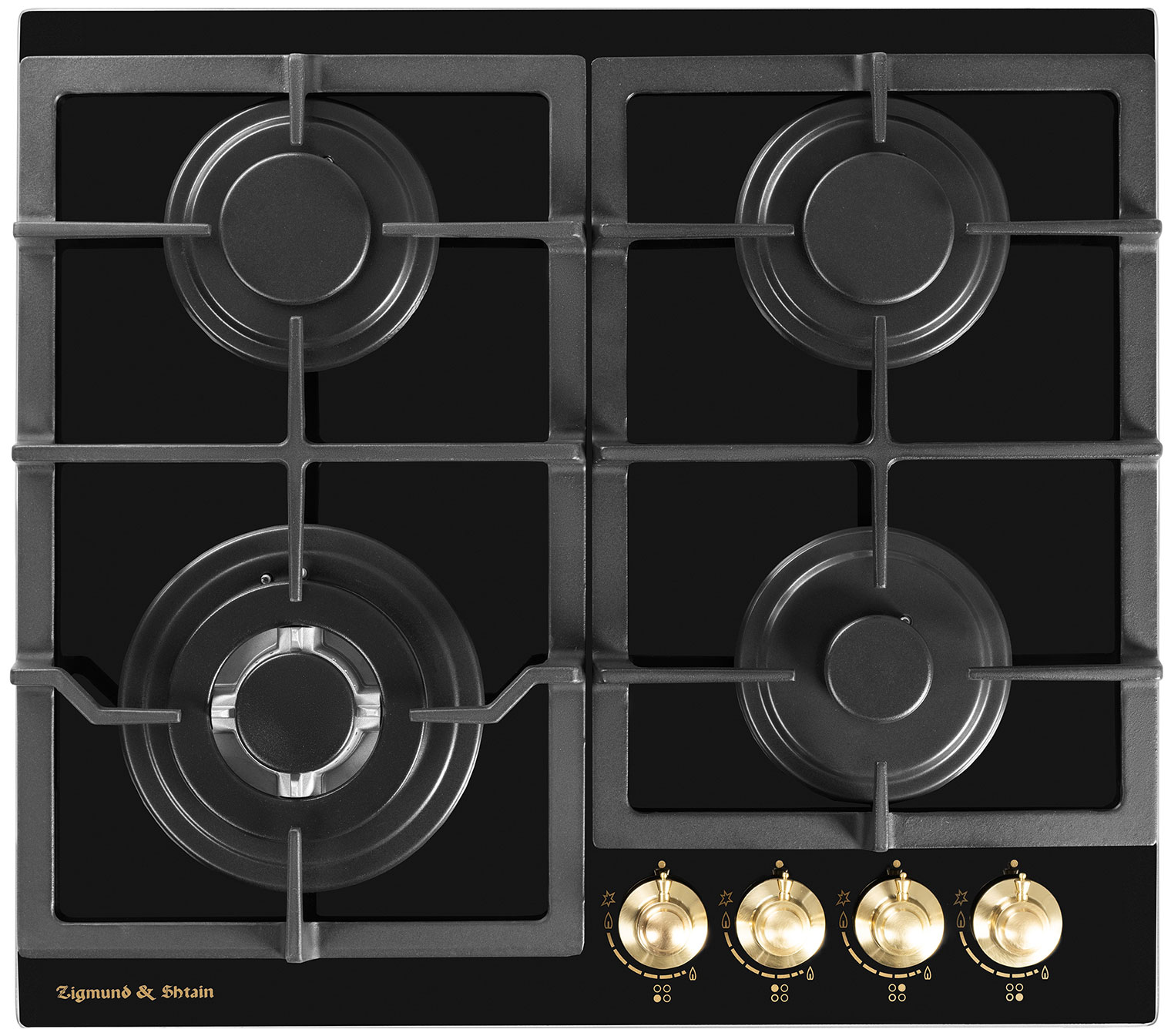 

Газовая варочная панель Zigmund & Shtain M 26.6 A, Черный