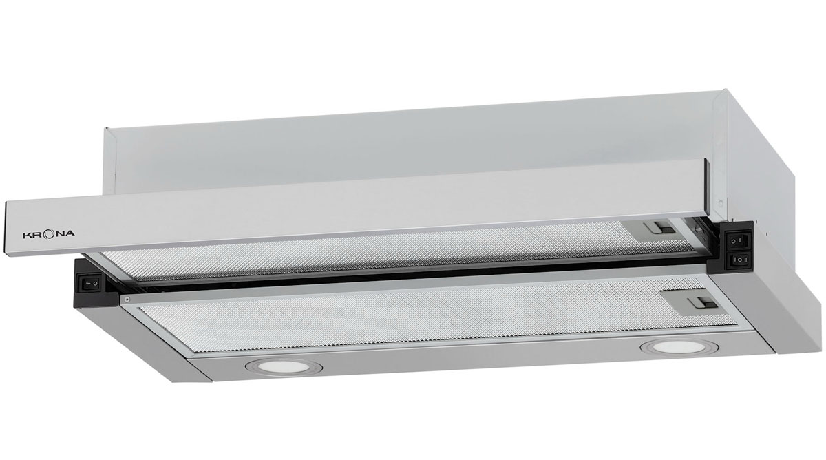 Вытяжка Krona KAMILLA T 600 INOX (1 мотор)