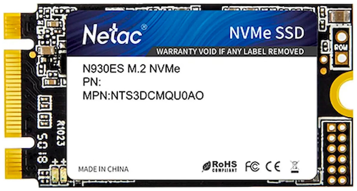 SSD накопитель Netac M.2 N930ES 128 Гб PCIe (NT01N930ES-128G-E2X) SSD накопитель Netac M.2 N930ES 128 Гб PCIe (NT01N930ES-128G-E2X)