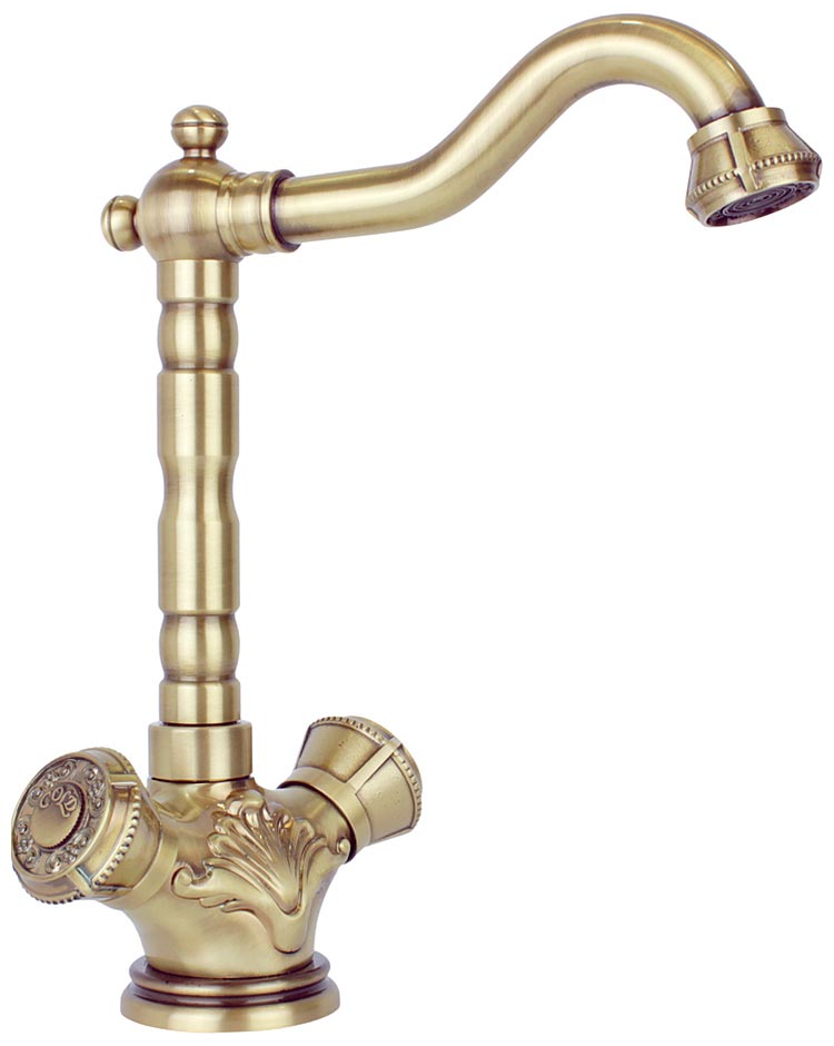 

Смеситель для раковины Bronze de Luxe ROYAL/бронза (10105)