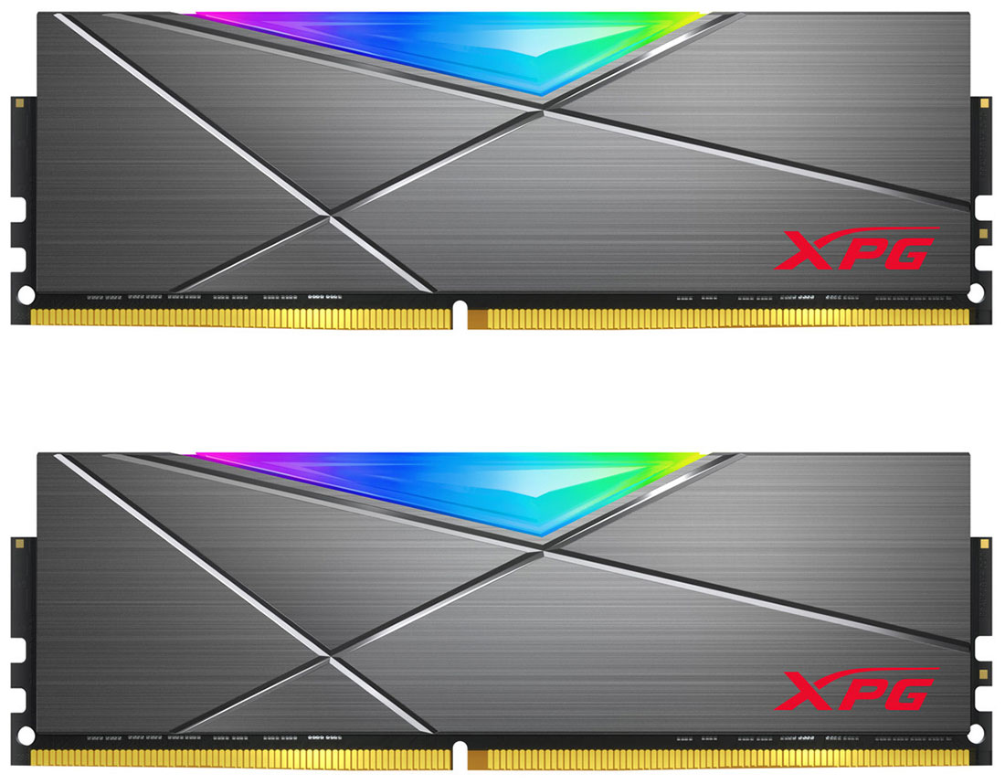 Изображение товара Оперативная память Adata DDR4 16GB 3200MHz XPG SPECTRIX D50 RGB Grey