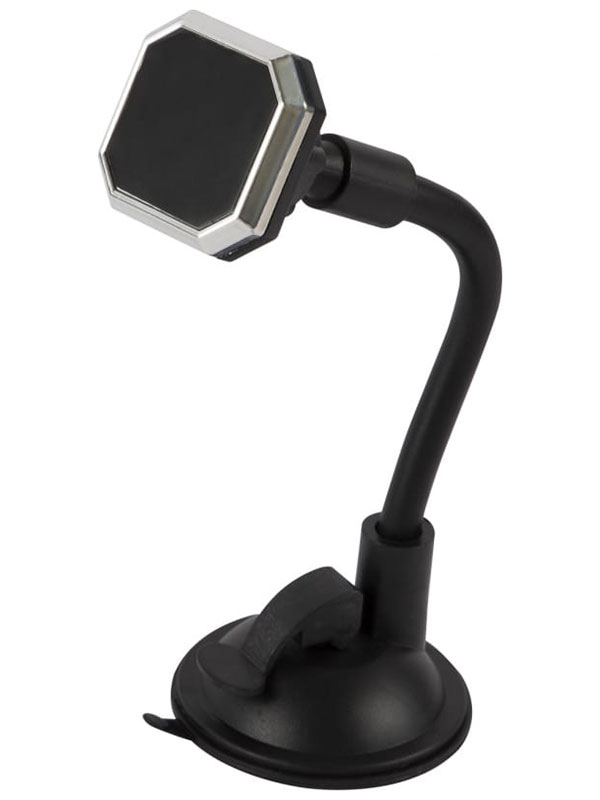 

Держатель автомобильный Red Line MAGNETIC 3, для смартфона, с гибкой штангой на присоске (крепление магнит), Черный