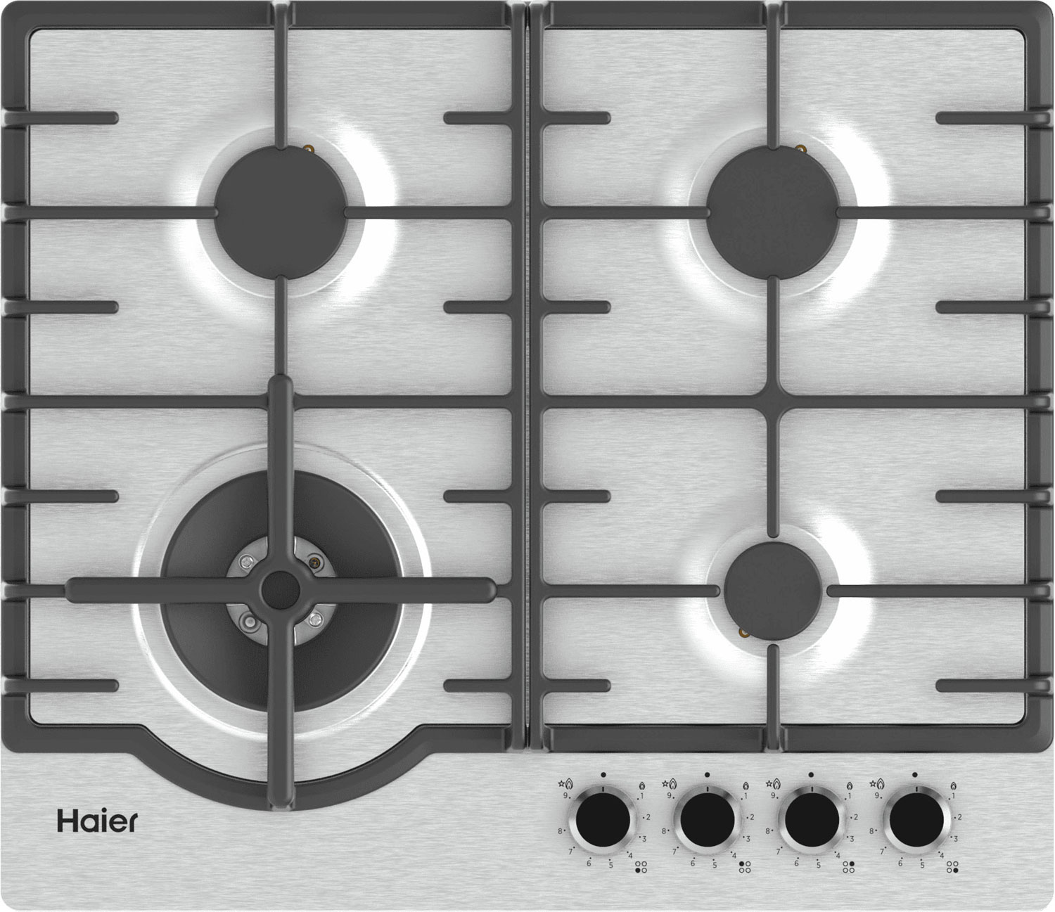 Встраиваемая газовая варочная панель Haier HHX-M64ROVX Встраиваемая газовая варочная панель Haier HHX-M64ROVX