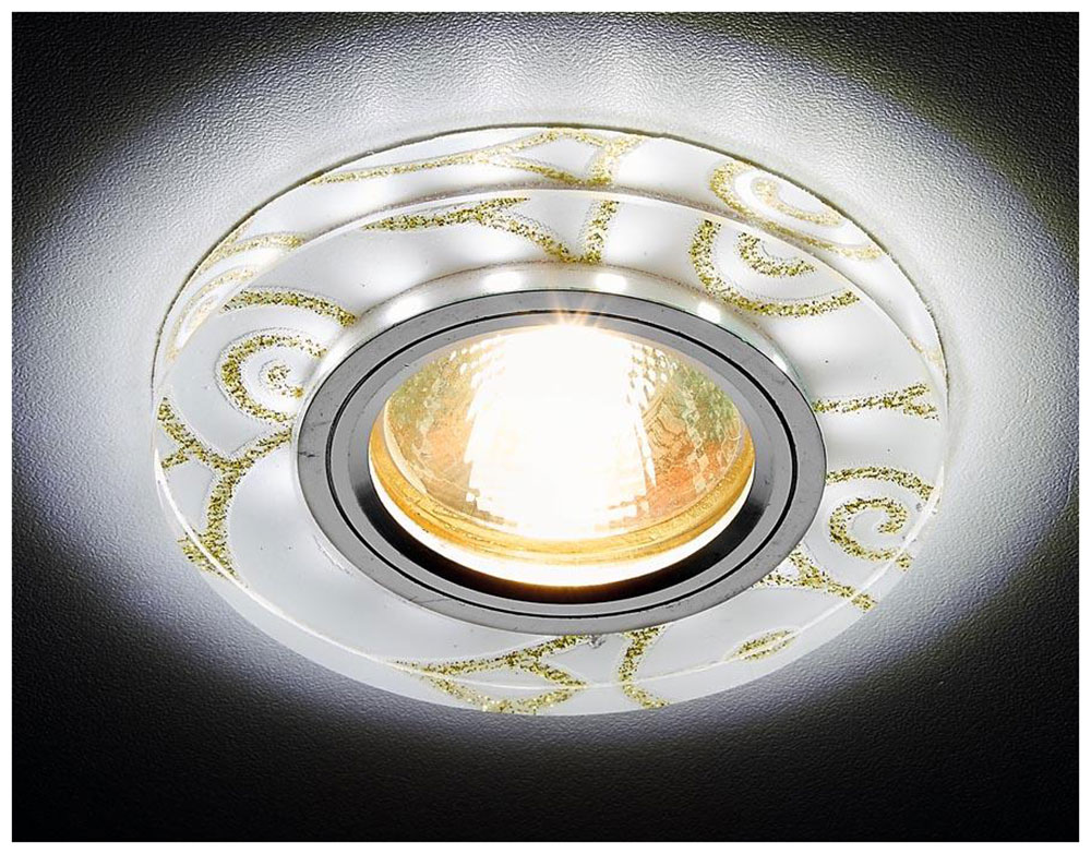 Изображение товара Встраиваемый светодиодный светильник Ambrella Light Led S231 WH/G