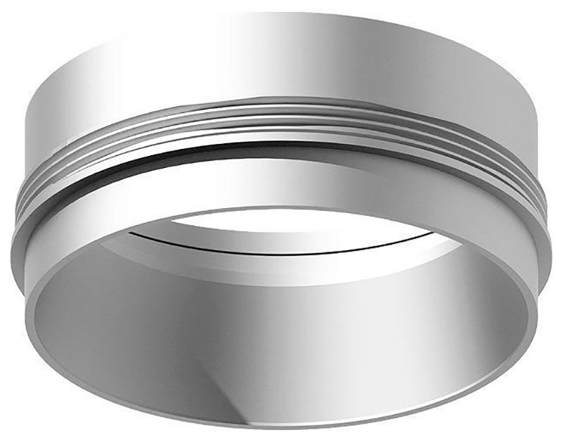 Изображение товара Насадка передняя Ambrella Light DIY Spot N6123 для спотов 60 мм белый хром