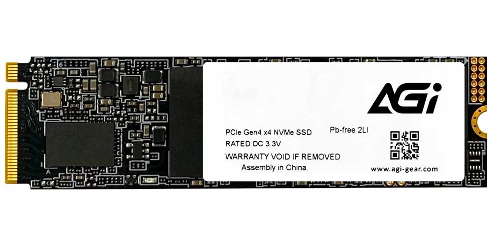 Изображение товара SSD накопитель AGI M.2 AI818 2TB PCIe 4.0 быстрый и надежный