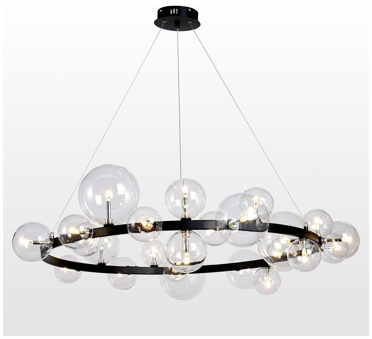 Изображение товара Люстра подвесная Lussole Topgrade Bubbles LSP-8396 для гостиной в стиле Хай-Тек
