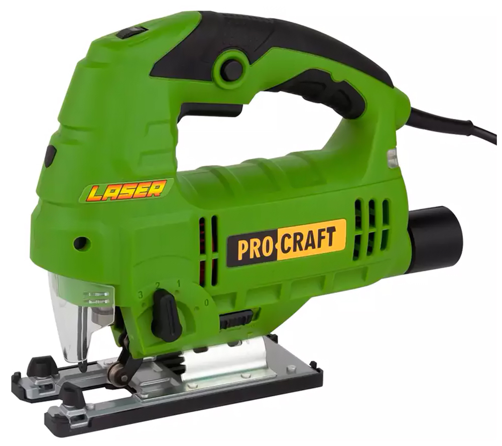Изображение товара Электролобзик Procraft ST1300 1300 Вт с маятниковым ходом, подсветкой и пылеудалением