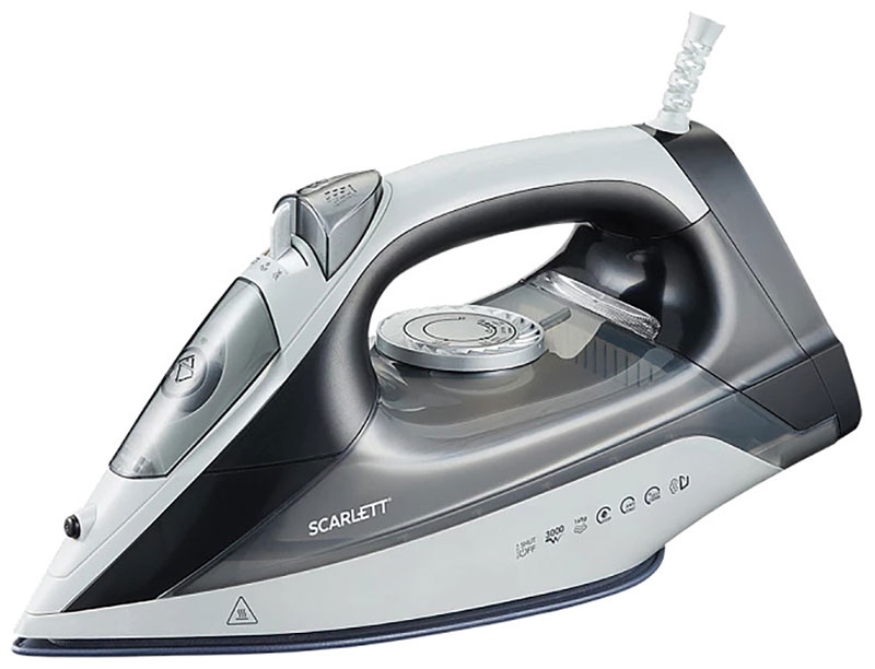 Изображение товара Утюг Scarlett SC-SI30K66 с керамической подошвой и паровым ударом 165 г/мин