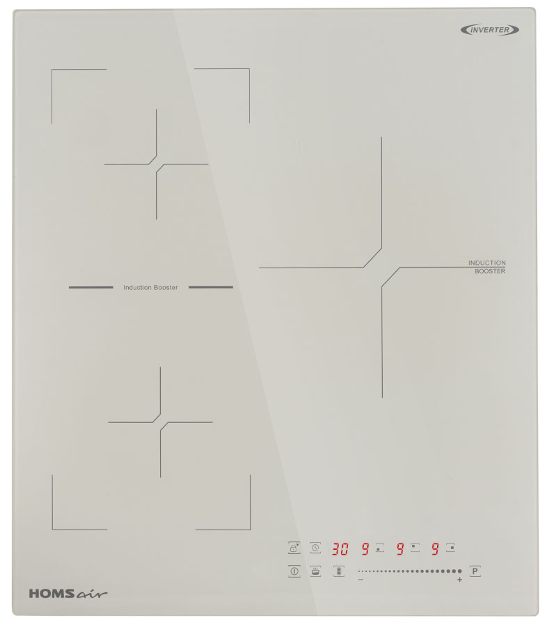 

Электрическая варочная панель Homsair HIC43SBG Inverter, Бежевый