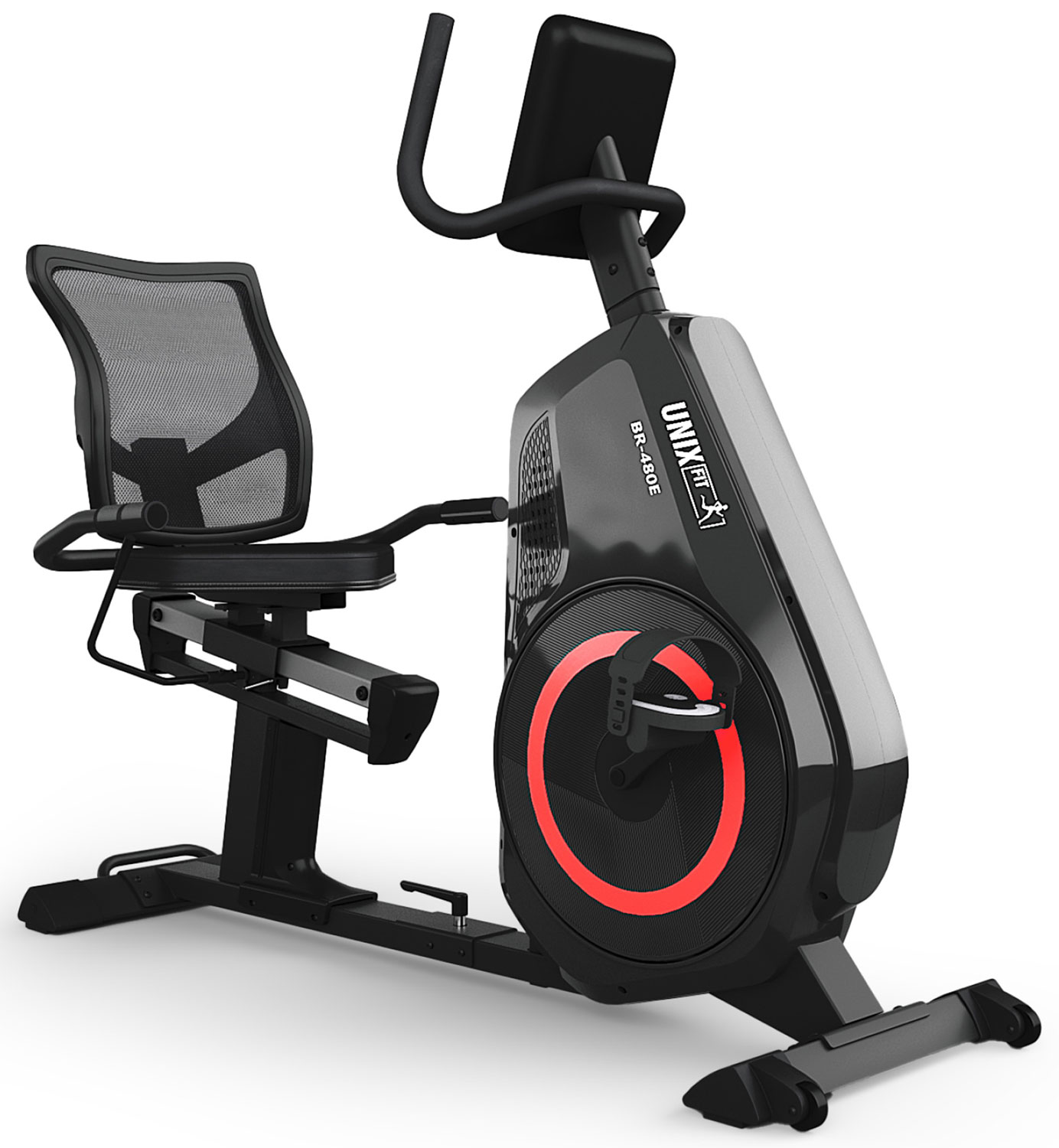 Изображение товара Велотренажер горизонтальный Unix Fit BR-480E (MBBR480E)