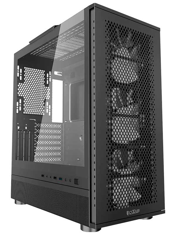 Изображение товара Компьютерный корпус PCCooler ME200 MESH BK черный (C3-A520BKP3-GL)