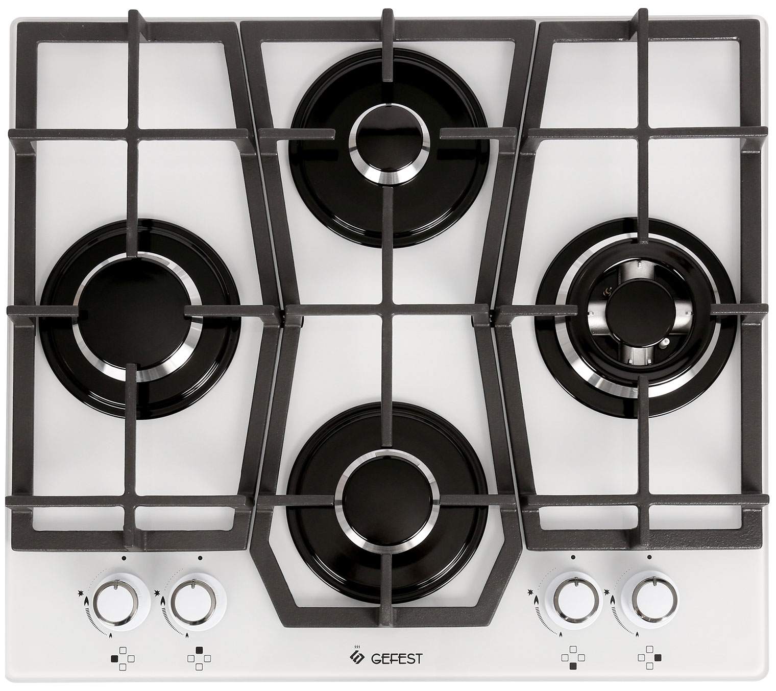 Изображение товара Газовая варочная панель Gefest ПВГ 2231-10 К12 4 конфорки стекло Беларусь