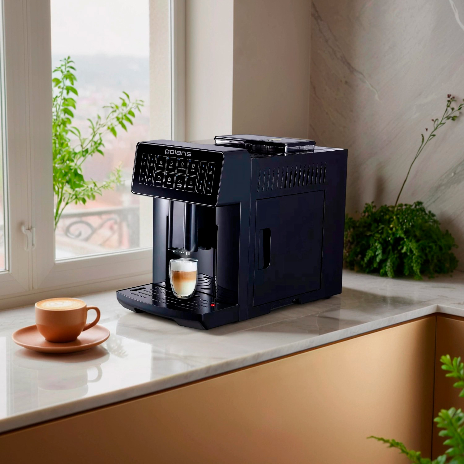 Изображение товара Кофемашина автоматическая Polaris PACM 2052AC черный