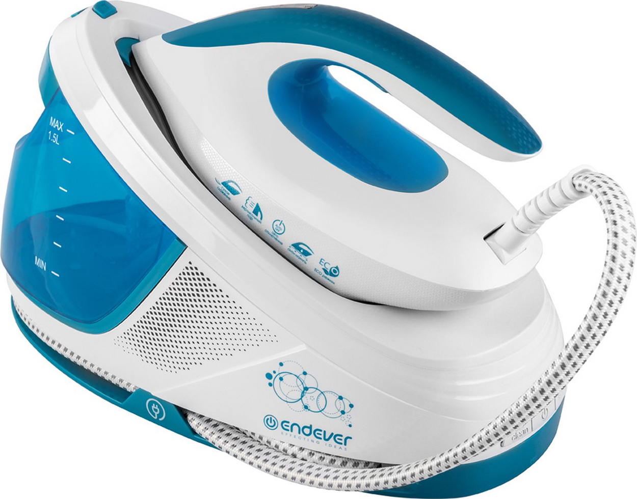 Изображение товара Парогенератор Endever Delta-450, белый/голубой