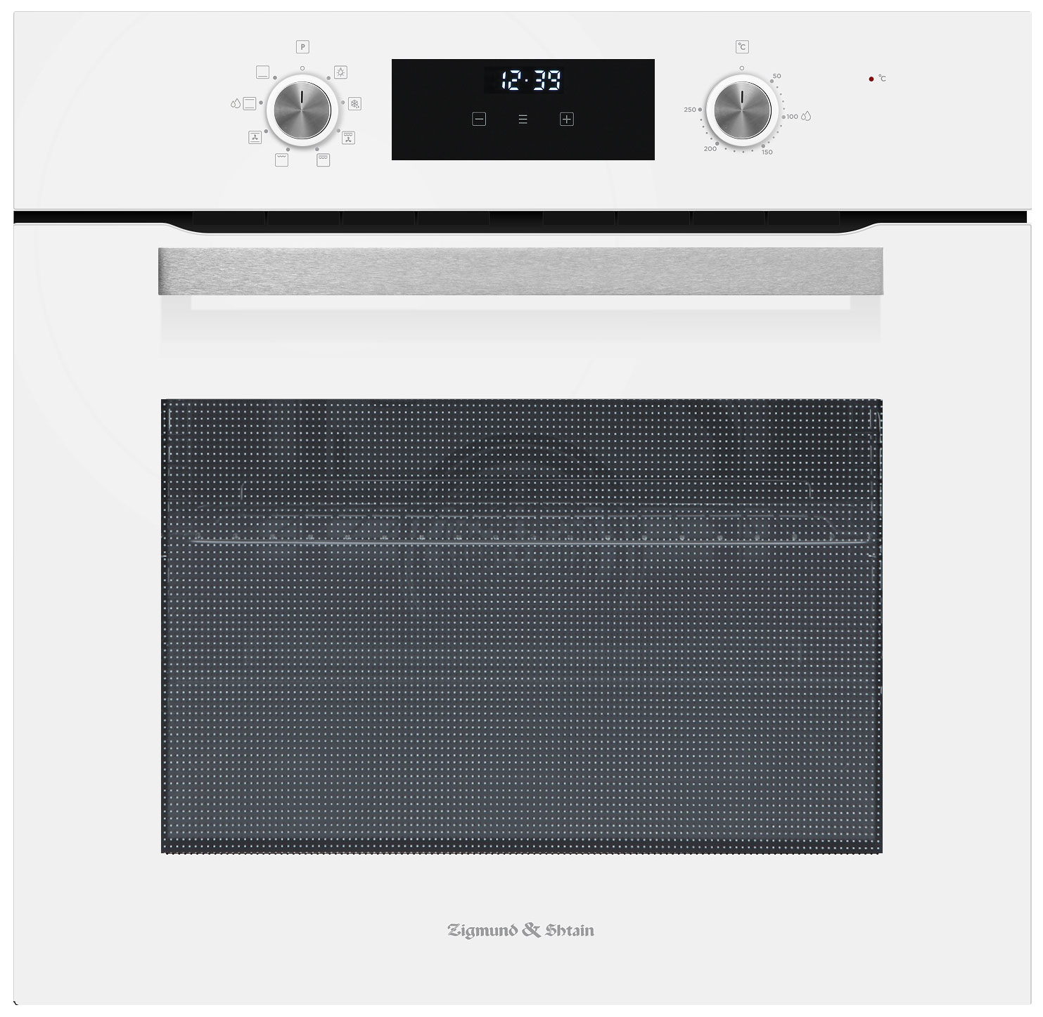 Изображение товара Электрический встраиваемый духовой шкаф Zigmund & Shtain E 177 W 70 л белый
