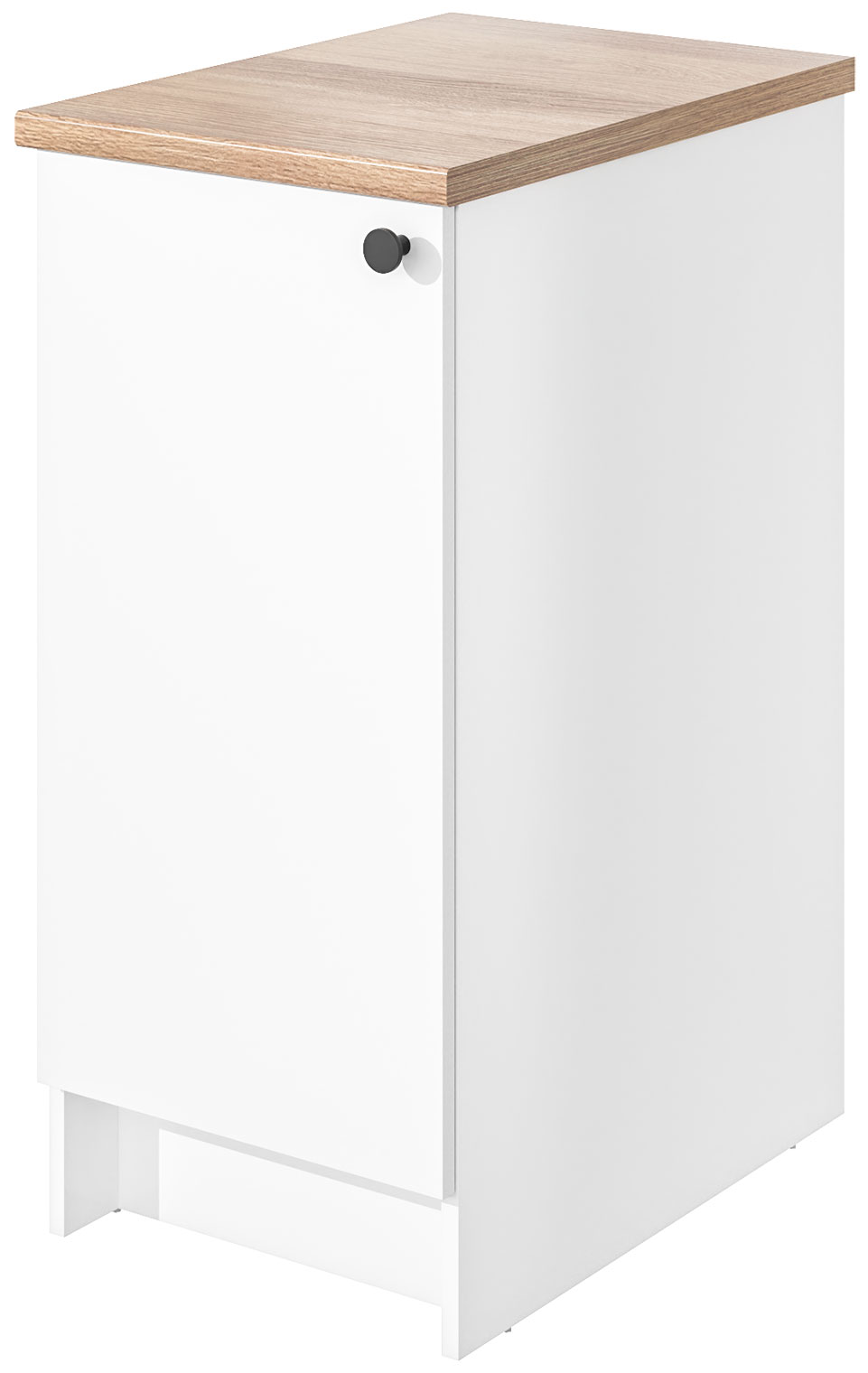 Изображение товара Кухонный шкаф напольный Candy ModulE с столешницей 40x91x61 см белый матовый