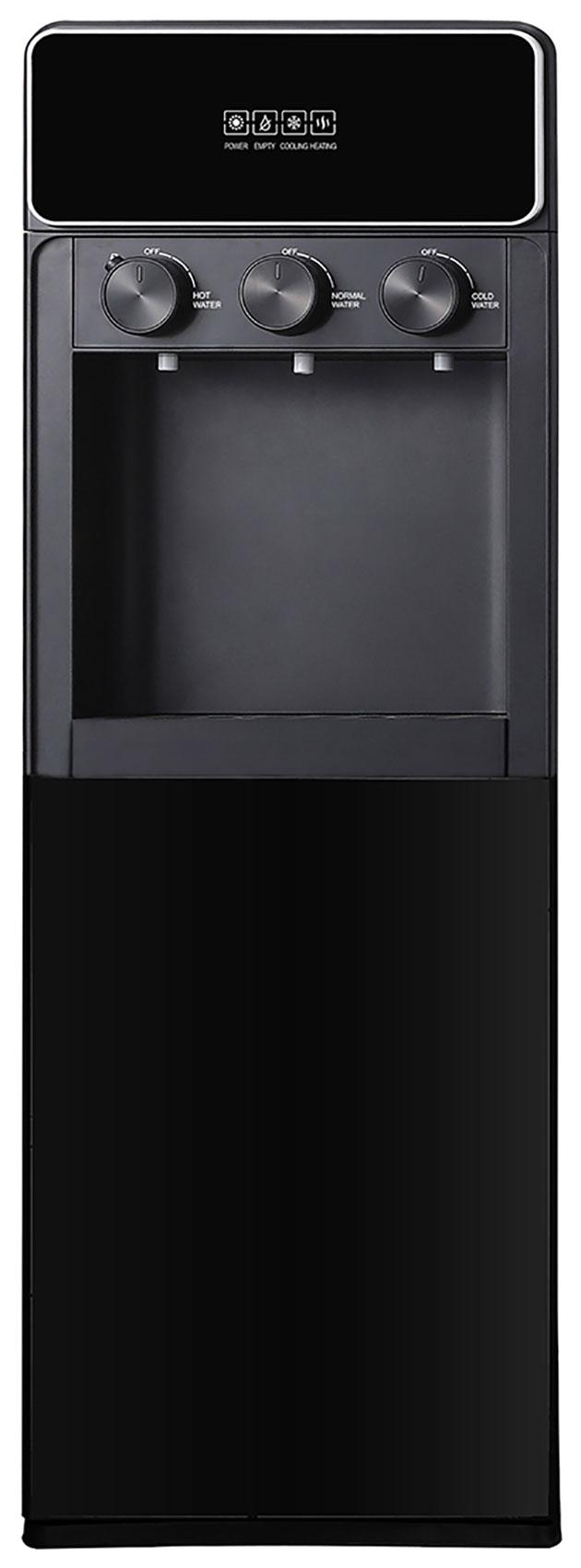 Изображение товара Кулер для воды AEL LD-AEL-825a full black с нижней загрузкой