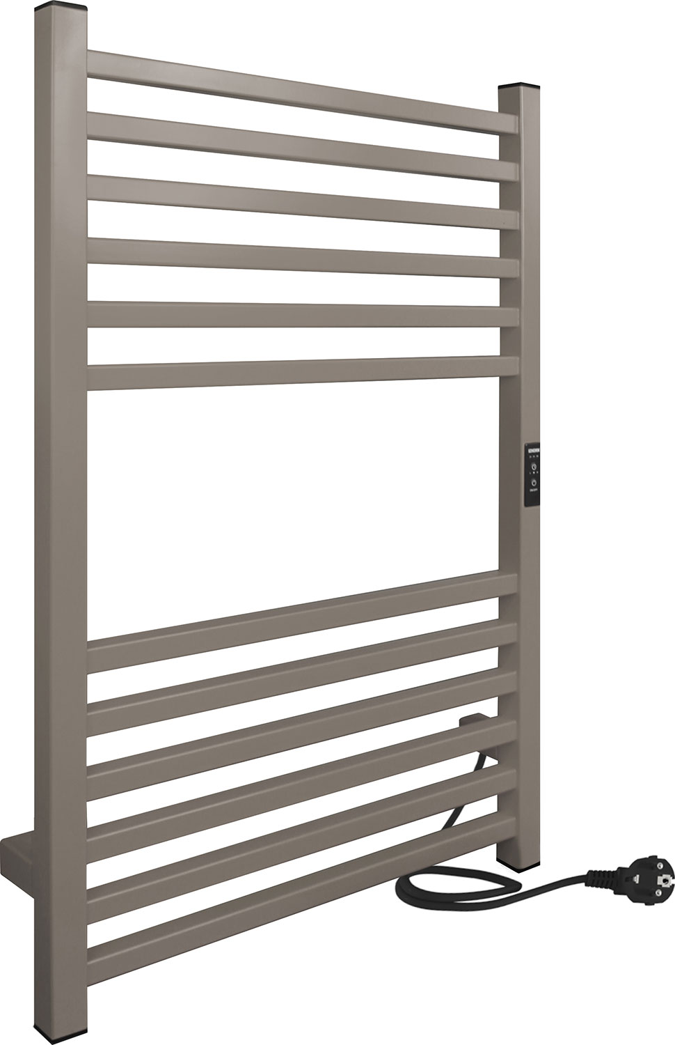 Изображение товара Электрический полотенцесушитель Indigo Attic 80x53 см, без полки, Aurora Beige