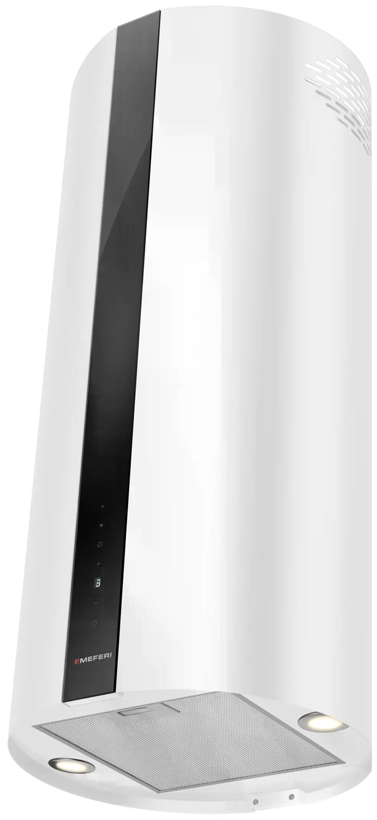 Изображение товара Кухонная вытяжка Meferi TUBE40WH ISLA COMFORT PLUS с сенсорным управлением