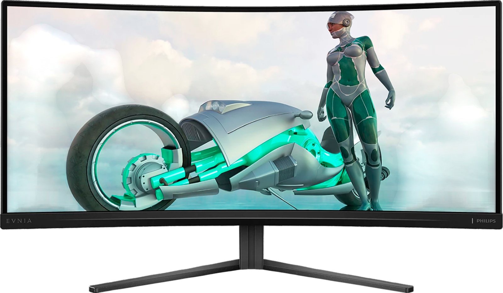 

ЖК монитор Philips 34'', 3440x1440, Curved VA (34M2C3500L), Черный