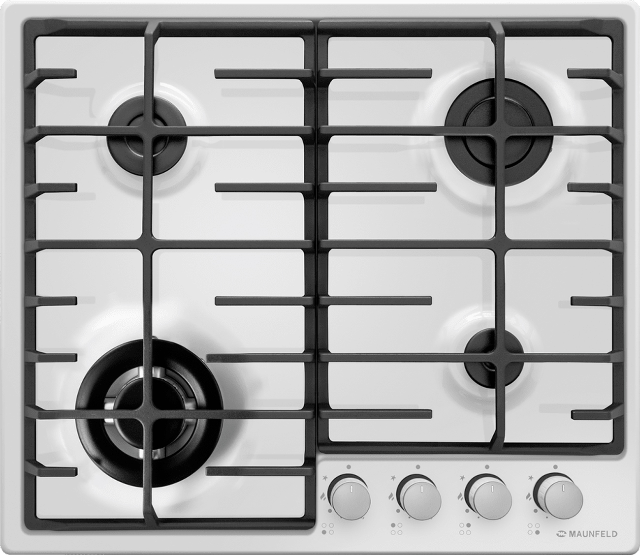 

Газовая варочная панель Maunfeld EGHE.64.63CW/G, Белый