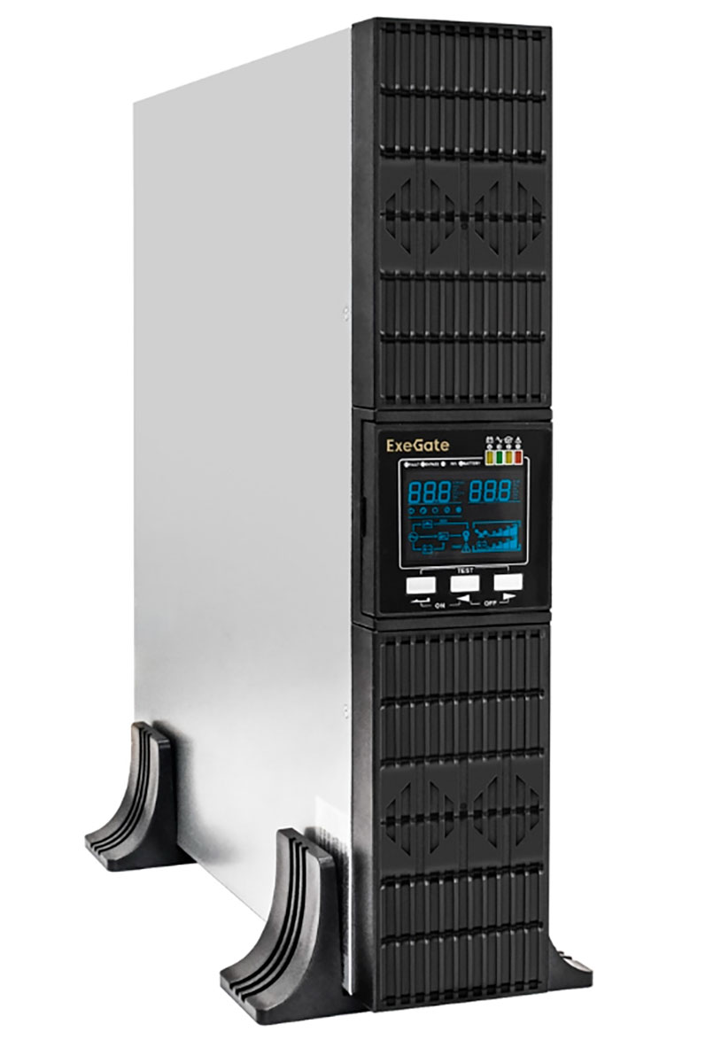 Изображение товара Источник бесперебойного питания ExeGate ULS-1000 LCD Автоматическая стабилизация