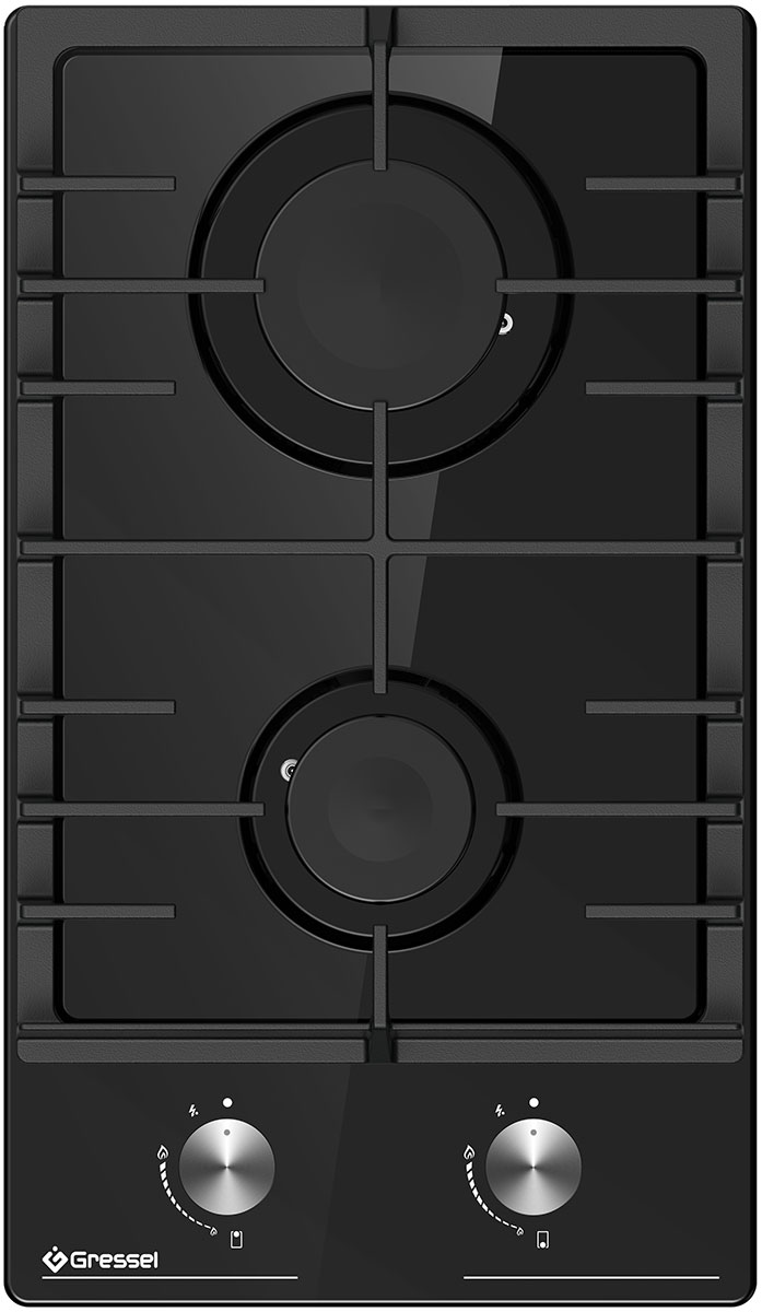 Изображение товара Газовая варочная панель Gressel U30V20B001, черный