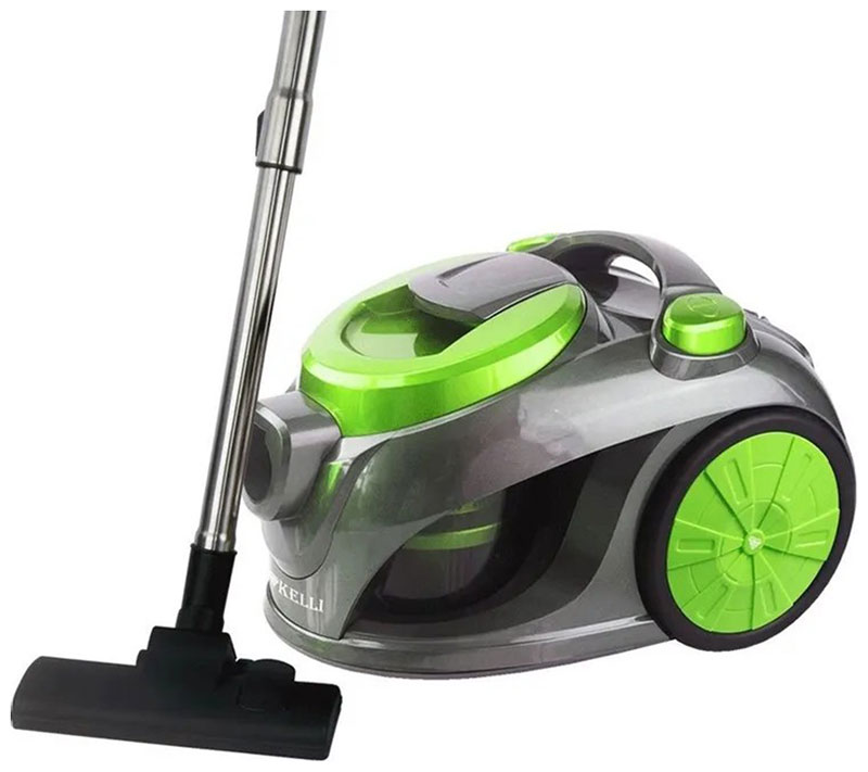 Изображение товара Пылесос напольный Kelli KL-8008 с контейнером и телескопической трубкой