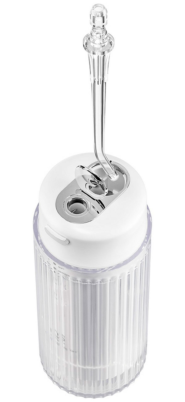 Изображение товара Портативный ирригатор CS Medica AquaPulsar CS-6 Extend White c 4 насадками