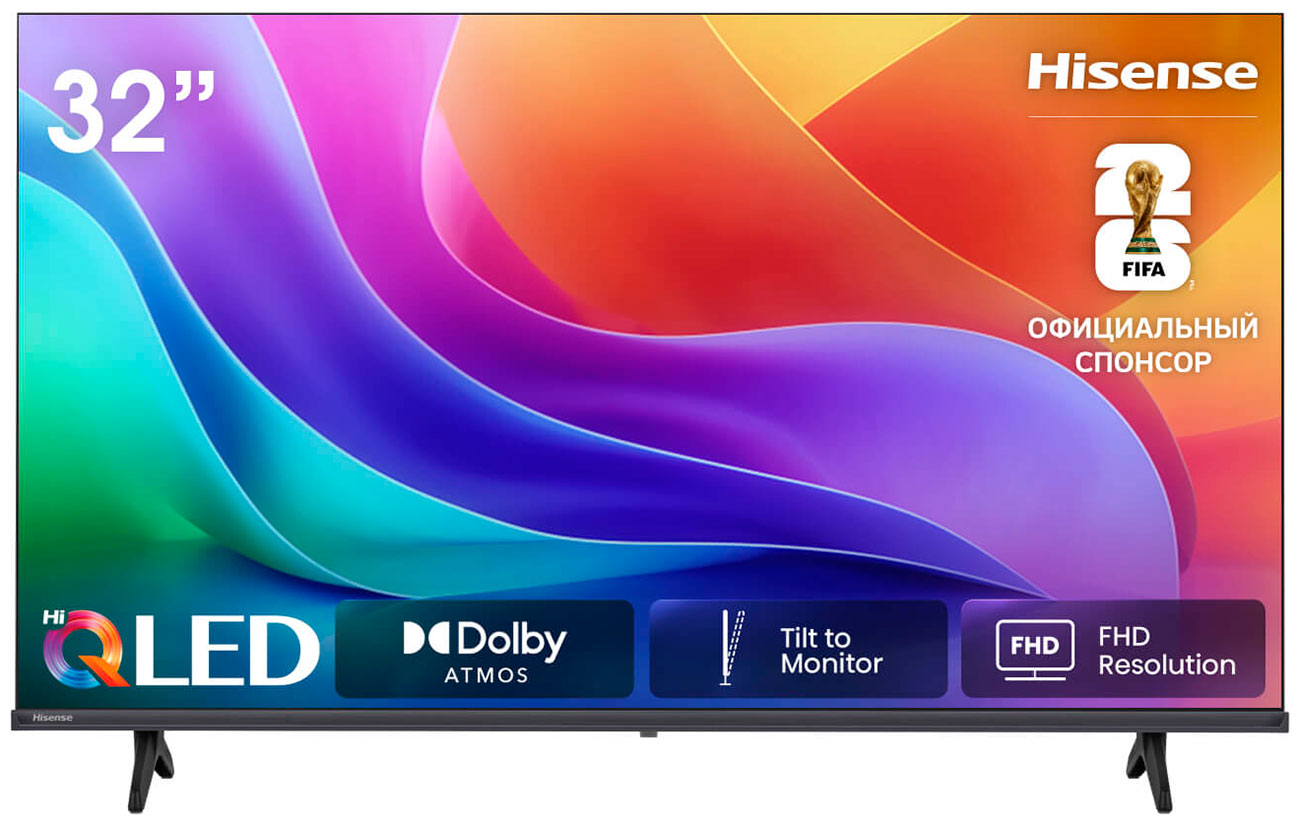 Изображение товара Телевизор Hisense 32A5S QLED 32" Full HD HDR10