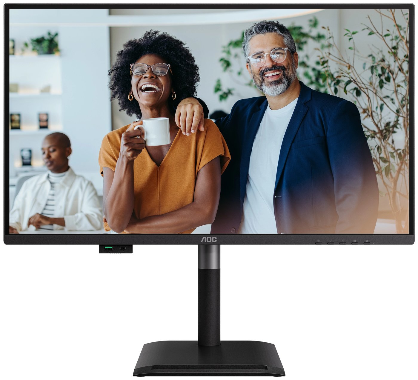 Изображение товара ЖК монитор AOC 27'' Q27P4CV с IPS, 120 Гц, 2560x1440, USB-C, динамики Изображение товара ЖК монитор AOC 27'' Q27P4CV с IPS, 120 Гц, 2560x1440, USB-C, динамики