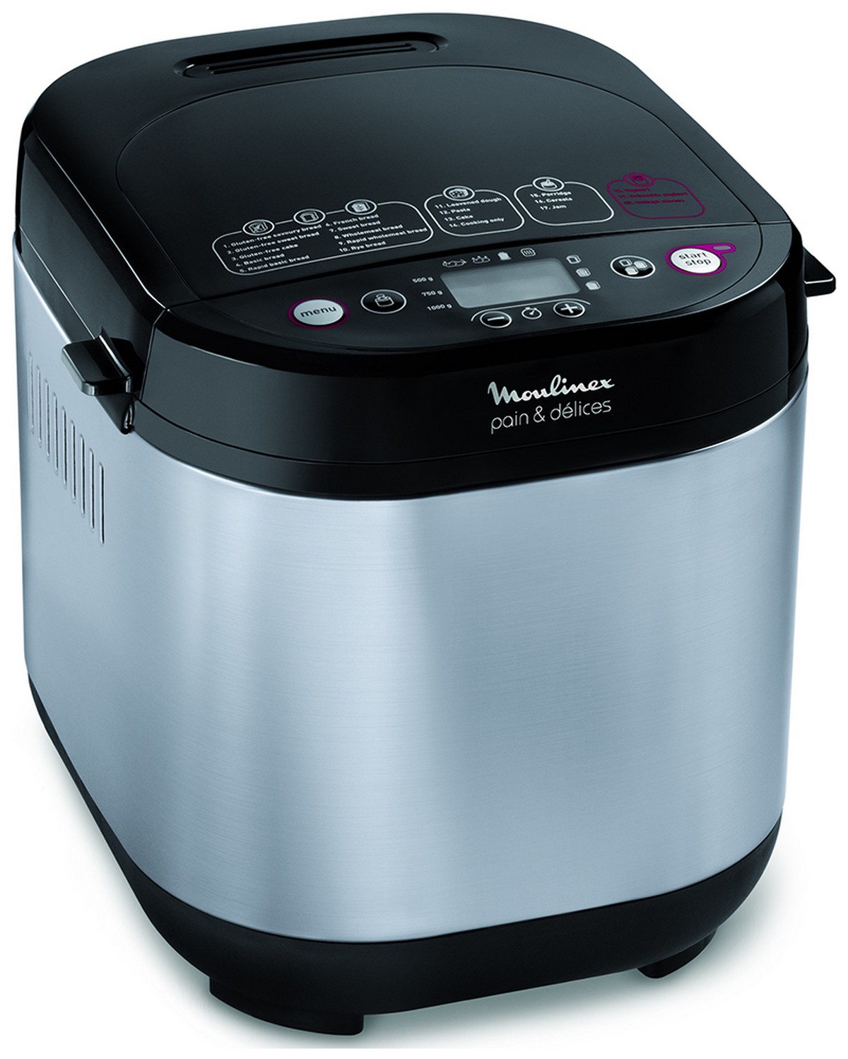 Изображение товара Мультифункциональная хлебопечка Moulinex Pain & Delices OW240E30, 20 программ, автоматизация