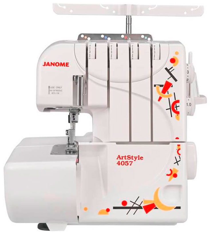 

Оверлок Janome ArtStyle 4057, Белый