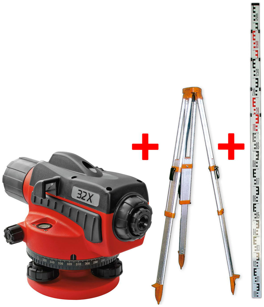 

Комплект геодезического оборудования Condtrol 32X (Нивелир Condtrol 32X рейка4м штатив S6-2)