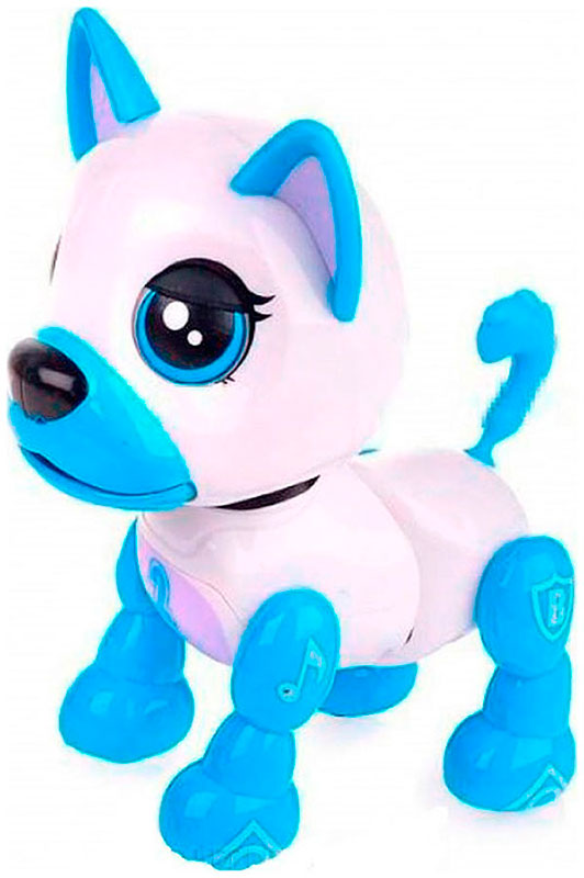 Изображение товара Робо-щенок 1 Toy Игрушка интерактивная Robo Pets "Робо-щенок", белый/голубой