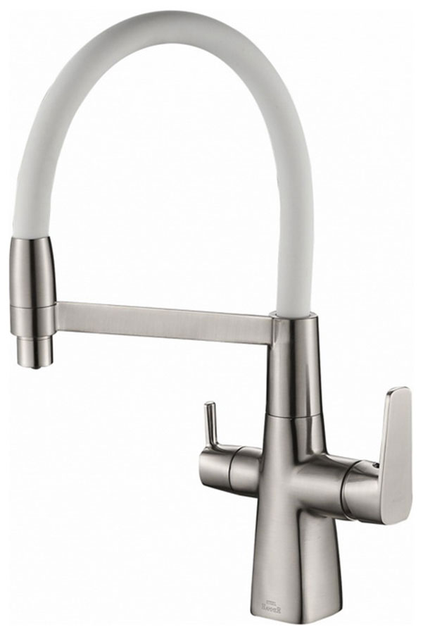 Изображение товара Кухонный смеситель Zorg SH 818-8 SATIN с фильтром выдвижной излив