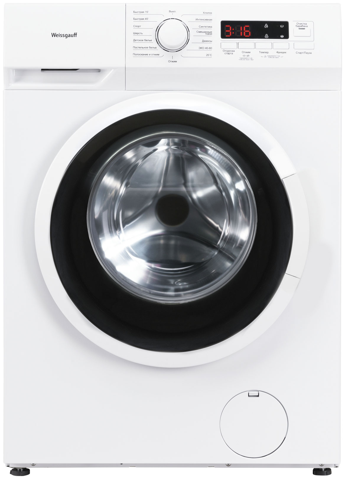 Изображение товара Стиральная машина Weissgauff WM 4106 D