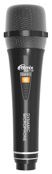 Изображение товара Вокальный микрофон Ritmix RDM-131 black