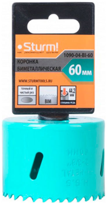 

Коронка Sturm! BI-METAL 1090-04-BI-60