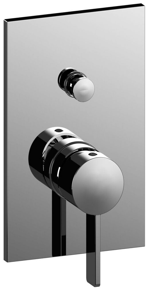 Изображение товара Смеситель Paffoni Rock RO015CR для душа, хром, встраиваемый