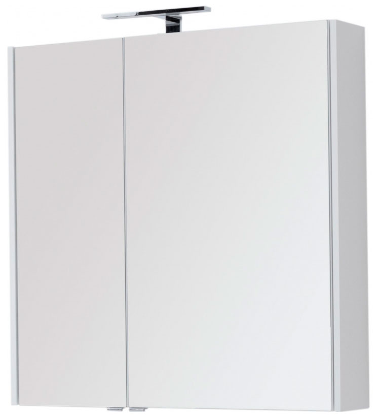 Изображение товара Зеркало-шкаф Aquanet Августа 90 белый (00210013)