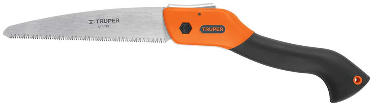 Изображение товара Складная садовая пила Truper 180 мм с рукояткой STP-7PR