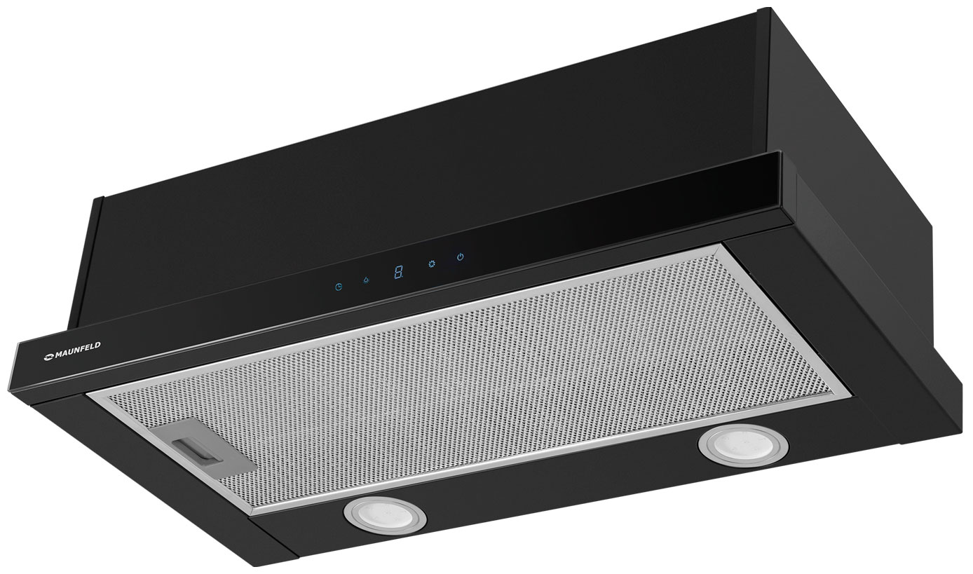 Изображение товара Вытяжка Maunfeld VS Touch 850 60 черный с сенсорным управлением и стеклянным фасадом