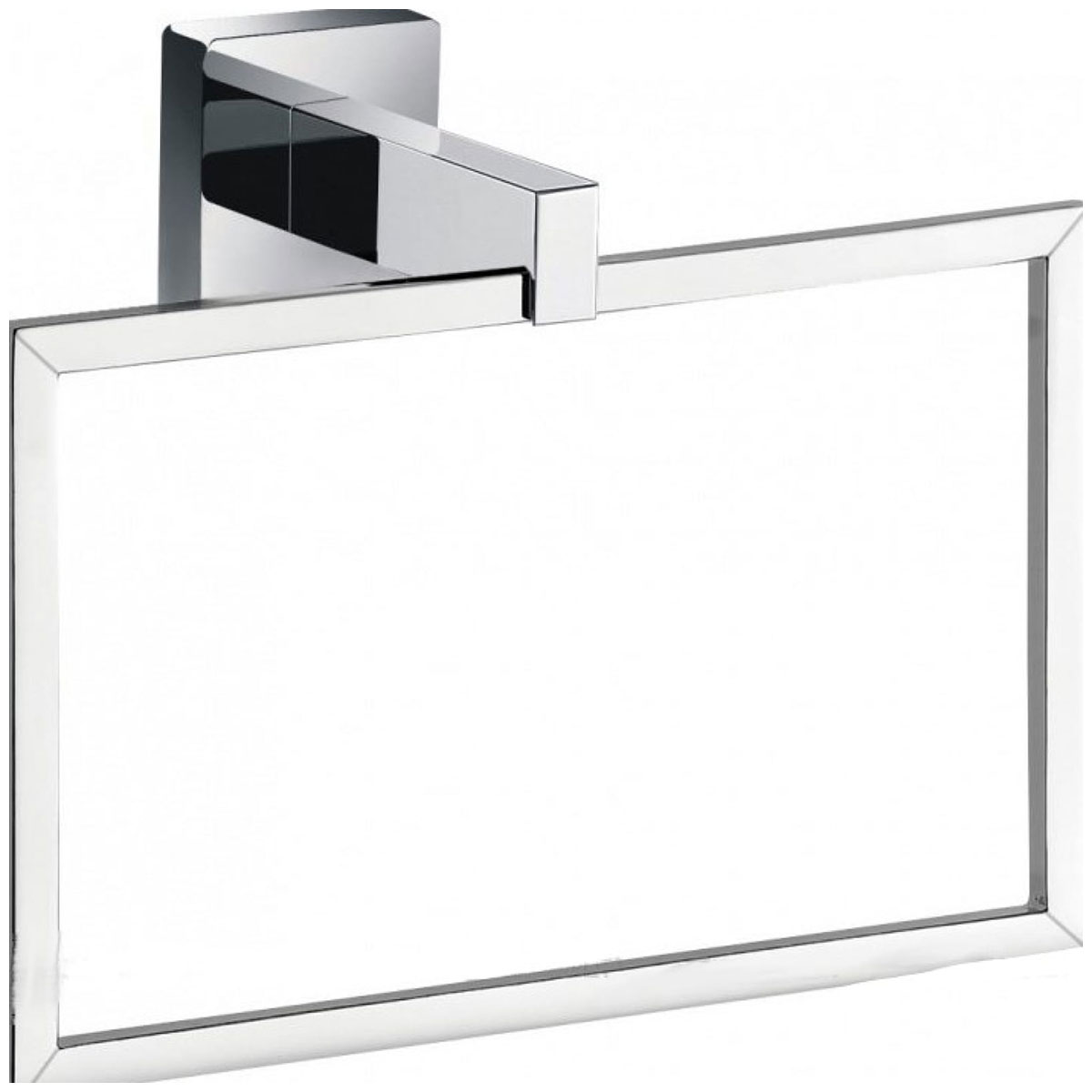 Изображение товара Держатель для полотенец Aquanet 6580 хром латунь установка на стену стиль модерн