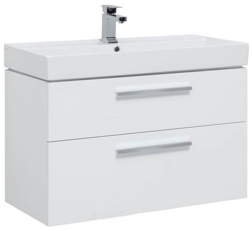 Изображение товара Тумба Aquanet Nova 100 глянец белый (00249922)