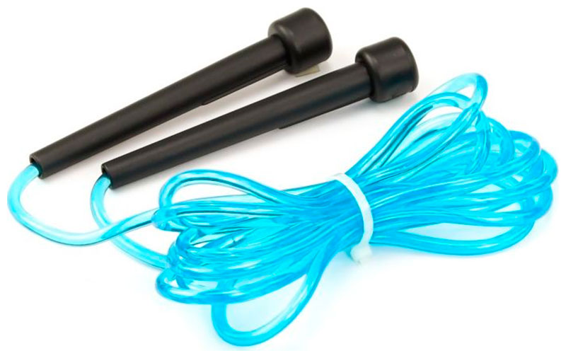Скакалка скоростная пластиковая Bradex голубая SF 0670 скакалка скоростная пластиковая bradex черная f 0669