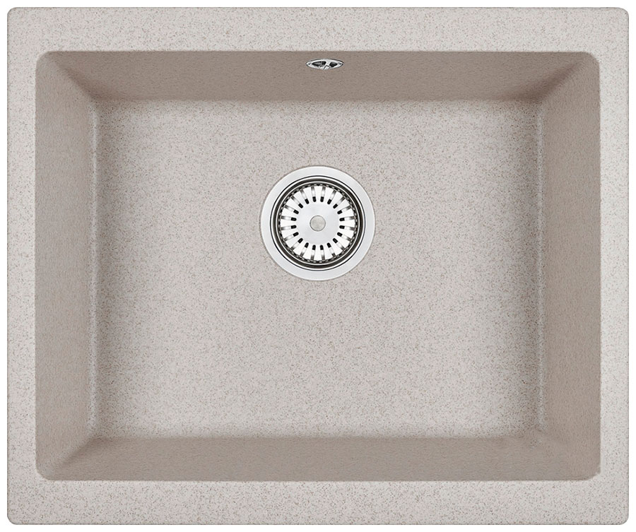Изображение товара Кухонная мойка Emar EMQ-1555.P Барит для современной кухни 460x555 мм