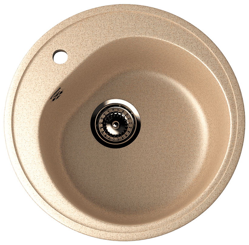 

Кухонная мойка Ulgran U-101/бежевый U-101-328