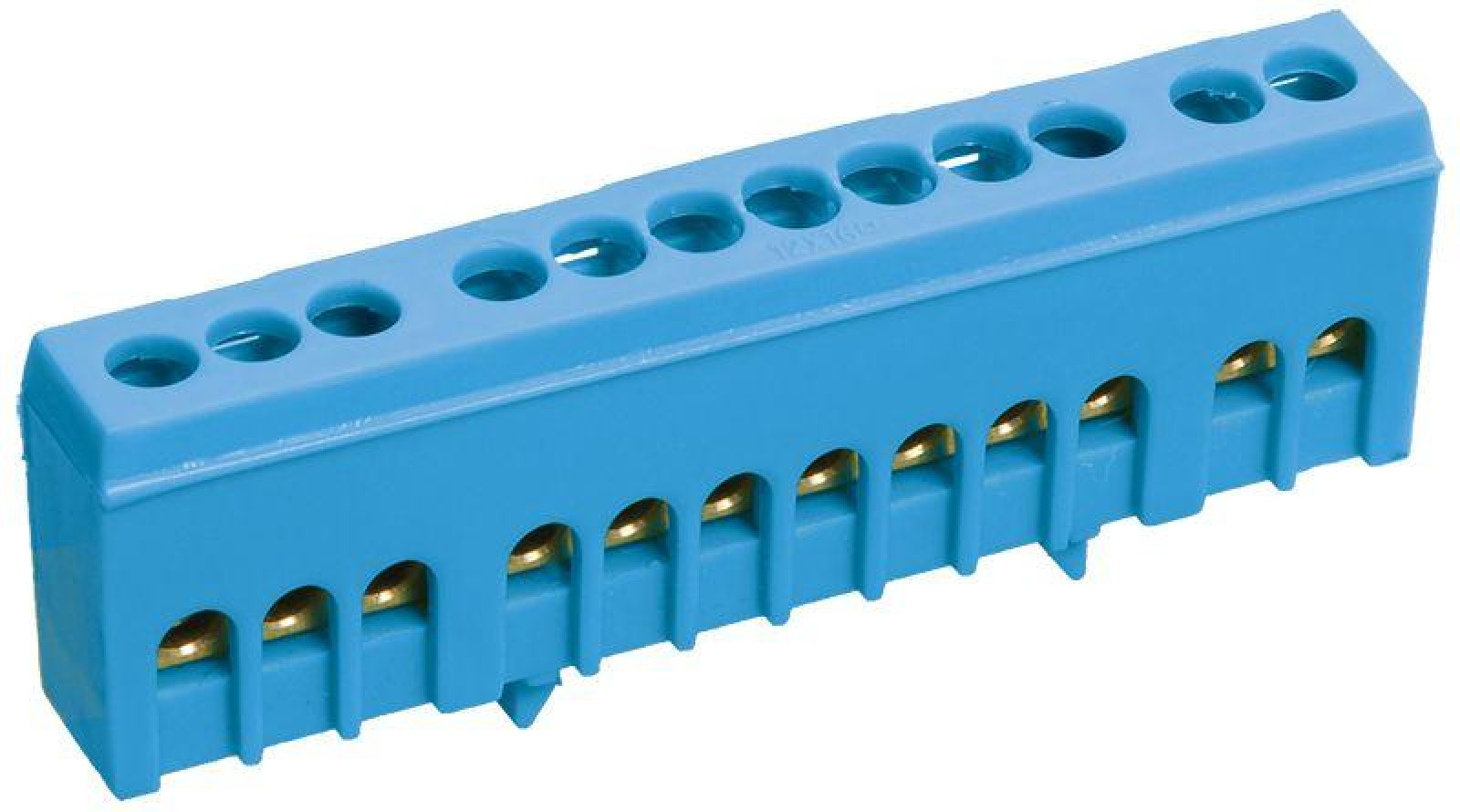 Изображение товара Изделия для электромонтажа IEK Шина нулевая в корп. изол. на DIN-рейку ШНИ-6х9-8-К-С